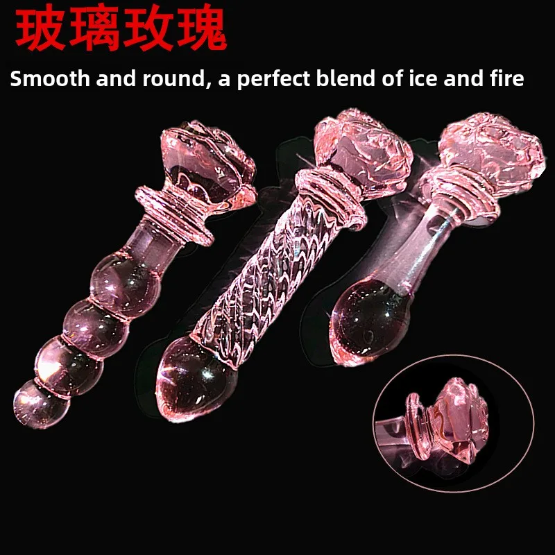 

2025 Rose Glass Intimate Toy - Handcrafted Artisan Collection for Sensual Wellness