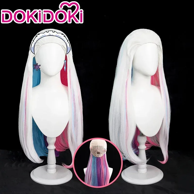 2026 جديد Draculakuntza Ulaa/Clawdeenn Woll/Lagoobia Bluee/Abbey Bominablee/Frankiee Steinn أنيمي شعر مستعار تأثيري DokiDoki C ★ ☆ ❤ ★ ☆