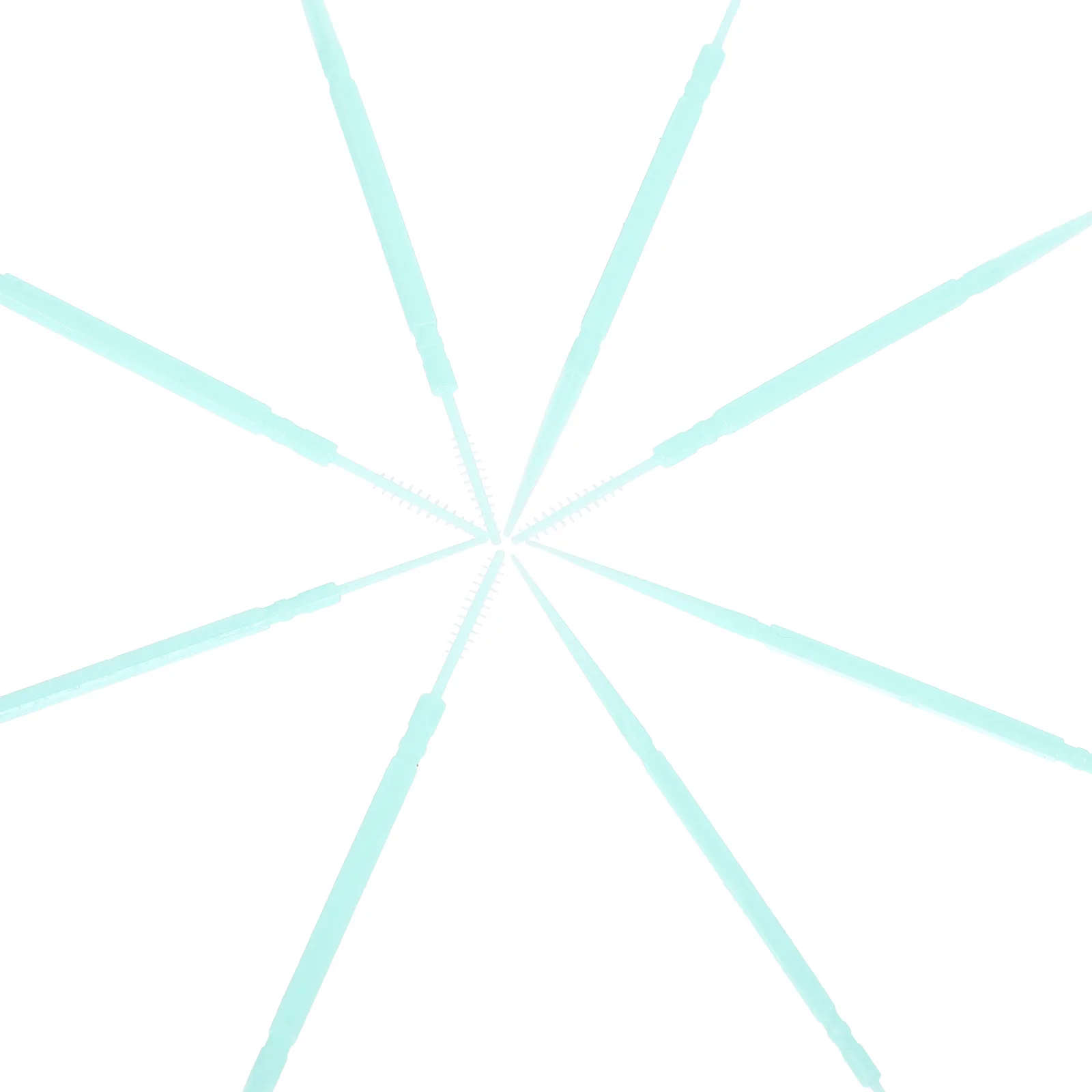 

200 шт., щетка для чистки зубочисток, межзубная щетка для гигиены, портативное средство для удаления налета, стоматологические инструменты