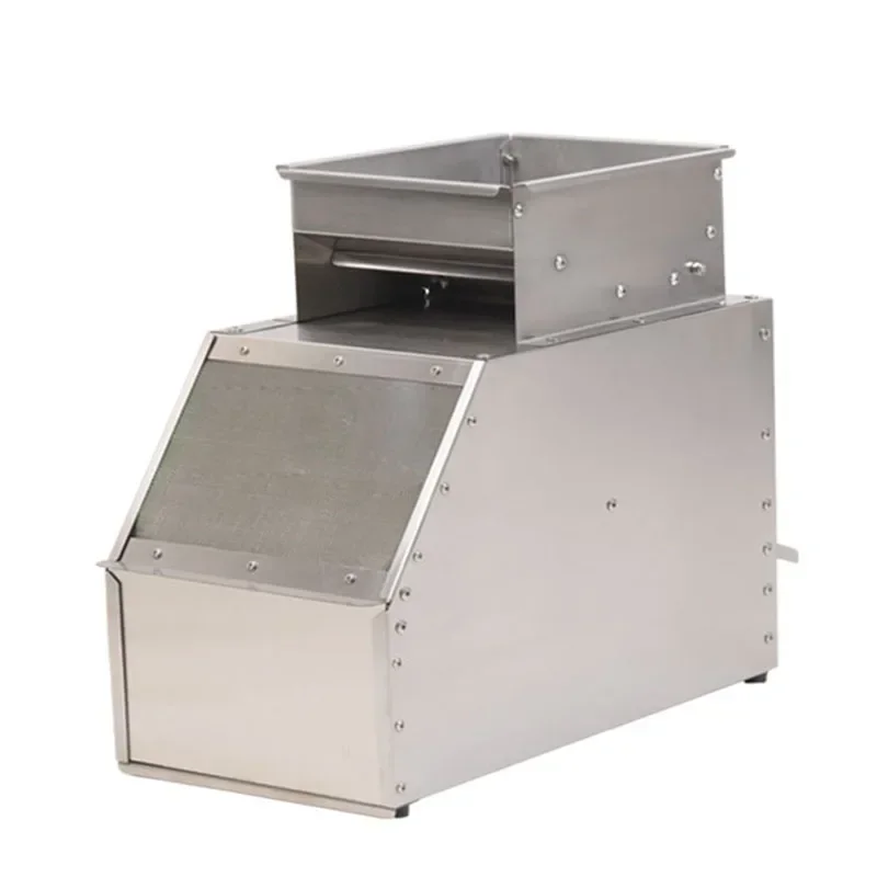 Durable Electric Grain cleaning winnower machine Grain thrower screening machine Cereals Winnower Machine with Bird Food