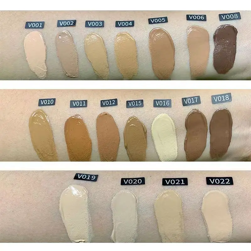 Liquid Foundation Private Label Face Makeup Manufacturers Custom OEM Long Lasting Waterproof Concealer Bronzer Matte Foundations