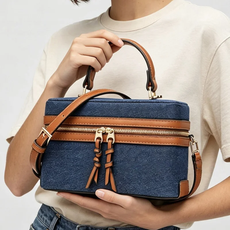 세련되고 다재다능한 사각 박스 백, 명품 패션 데님 핸 - Luxury Bags Jacquemus 리뷰 및 가격