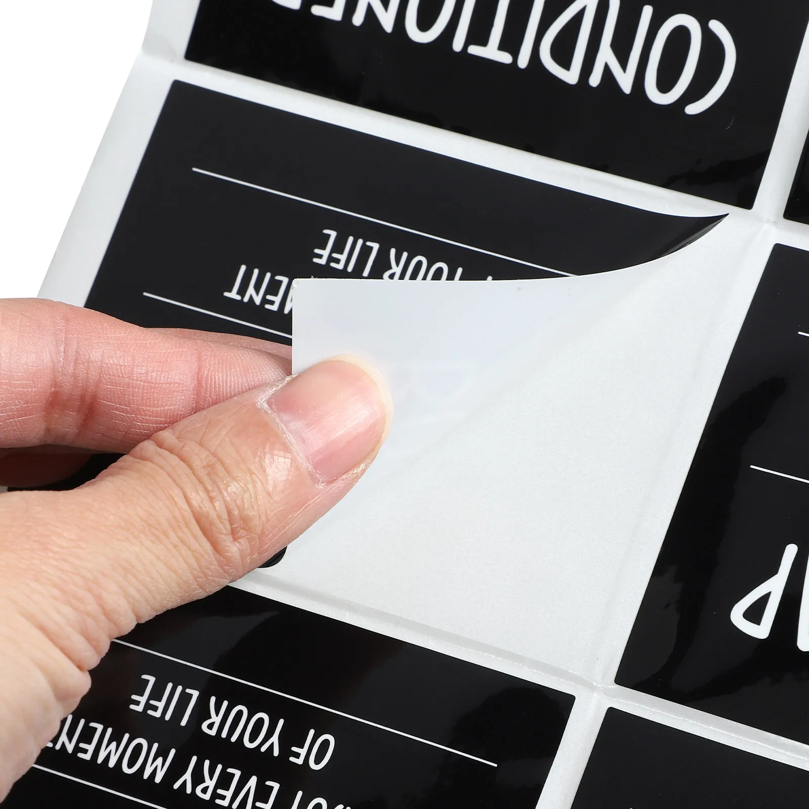 

1 лист самоклеящихся водонепроницаемых этикеток для бутылок шампуня, для организации дозаторов лосьона в ванной, наклейки-этикетки для бутылок