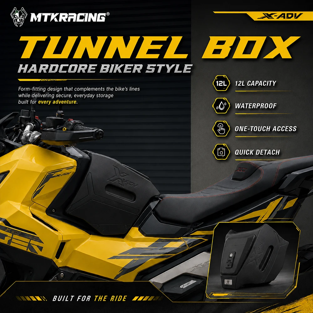 Motorcycle parts For Honda X-ADV 750 2021-2026 Front Fuel Tank Storage Compartment Adventure Protection Cover