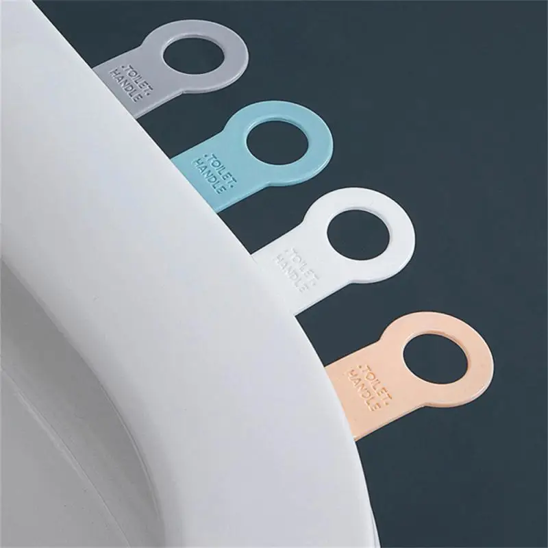 Nordic Toilet Lid Lifters TPR Strong Suction Cup Not Dirty Easy Clean Ring Toilet Seat Handle Cover Holder Bathroom Products