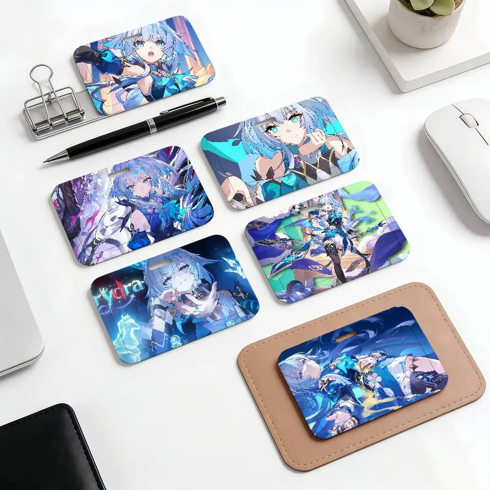 

Чехол для карт Honkai Star Rail Cerydra Bus Subway Access Cardcase, пластиковый держатель для проездных и студенческих карт, для женщин и мужчин
