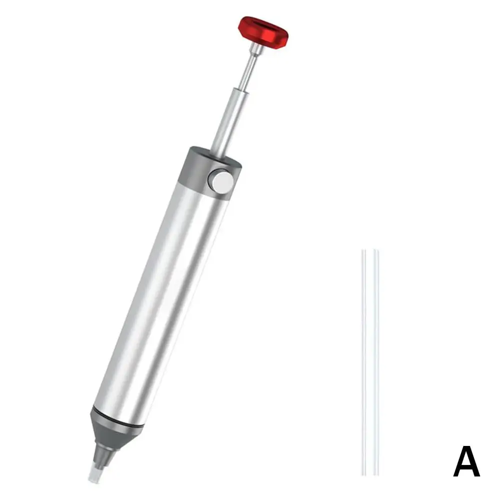 Mini pompa rozlutownicza wysokociśnieniowa lutownica próżniowa pistolet spawalniczy rozlutownica pióro narzędzie do majsterkowania cyna ssąca D9r6