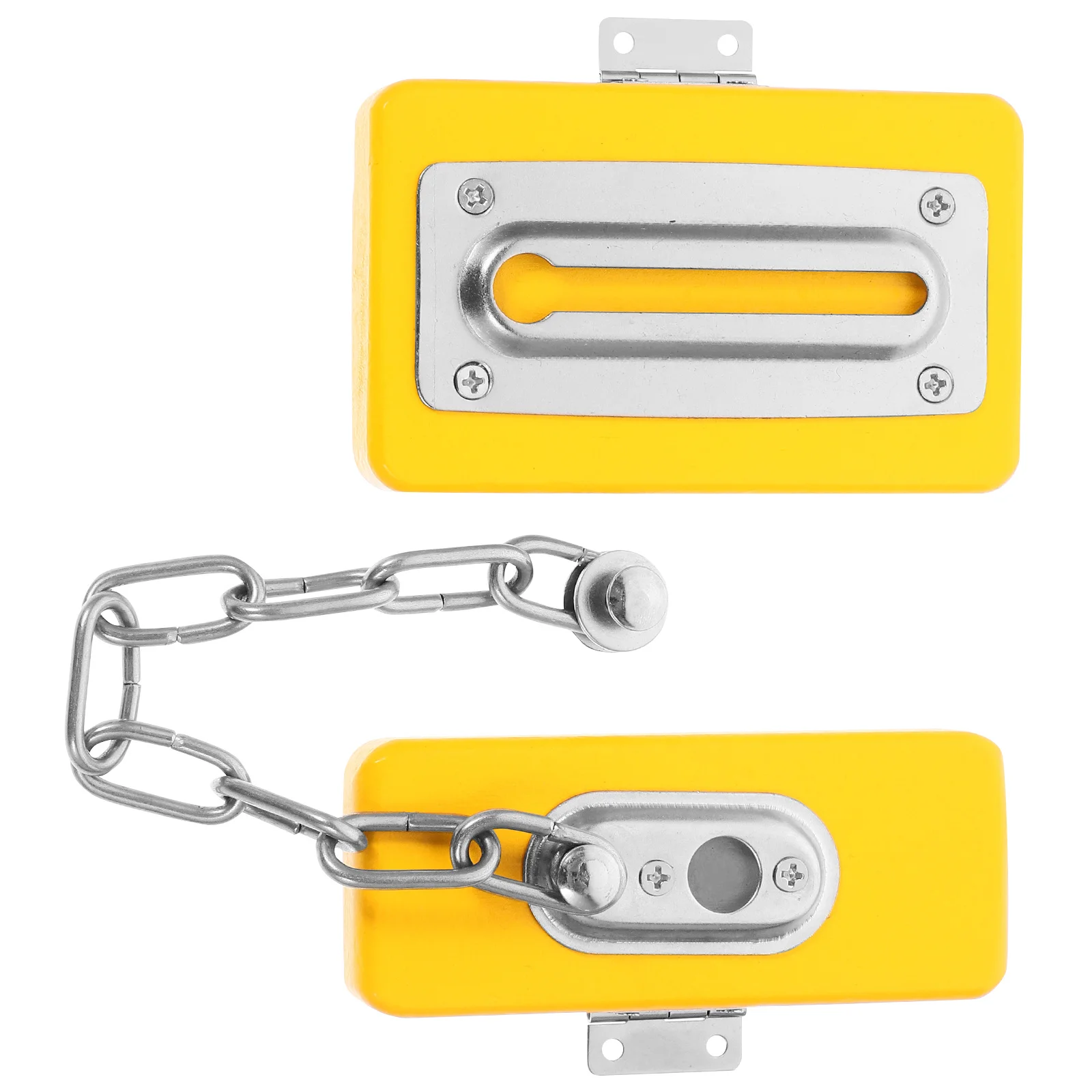 

Door Locker Busy Board Kids Wooden Educational Toddler Early Learning Activity Cognitive Sensory Development Board