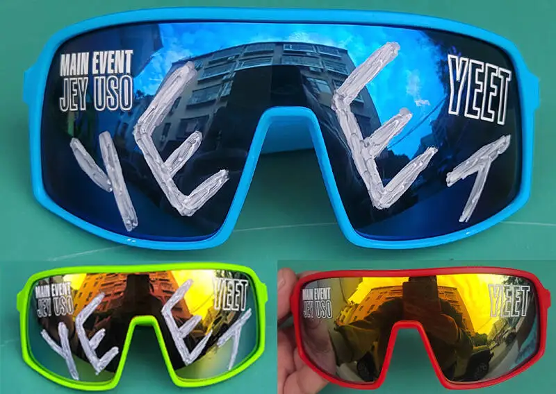 Roman Reigns Rote Ula Fala Lei Halskette Jey Uso Blaue Handgefertigte Polynesische Kulturelle Geschenk-Halskette Tribal Chief Samoan Rollenspiel-Requisite – Detail 3