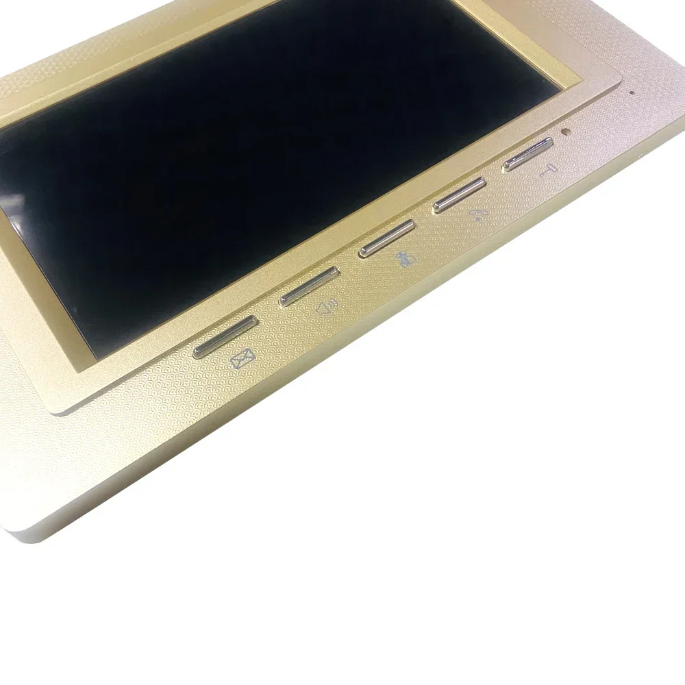 Wire Intercom System With 7" LCD Screen Video Door Phone Door Bell Talk Back For Visitor IC/ID Card Unlock Night Vision
