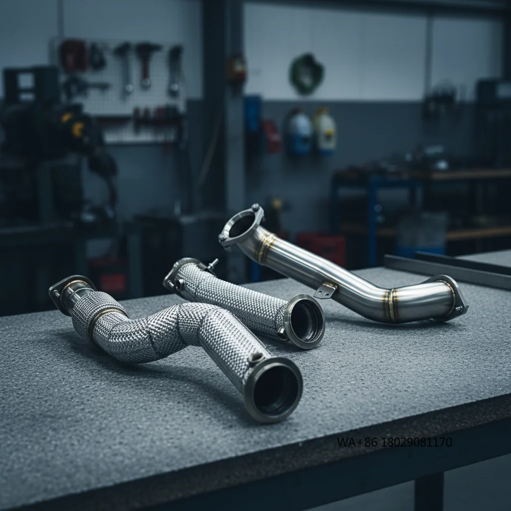 

Выхлопная система Tuning Free Flow с даунпайпом для M3/M4 G80/G82 3.0T 2019-2025, гоночная, из нержавеющей стали
