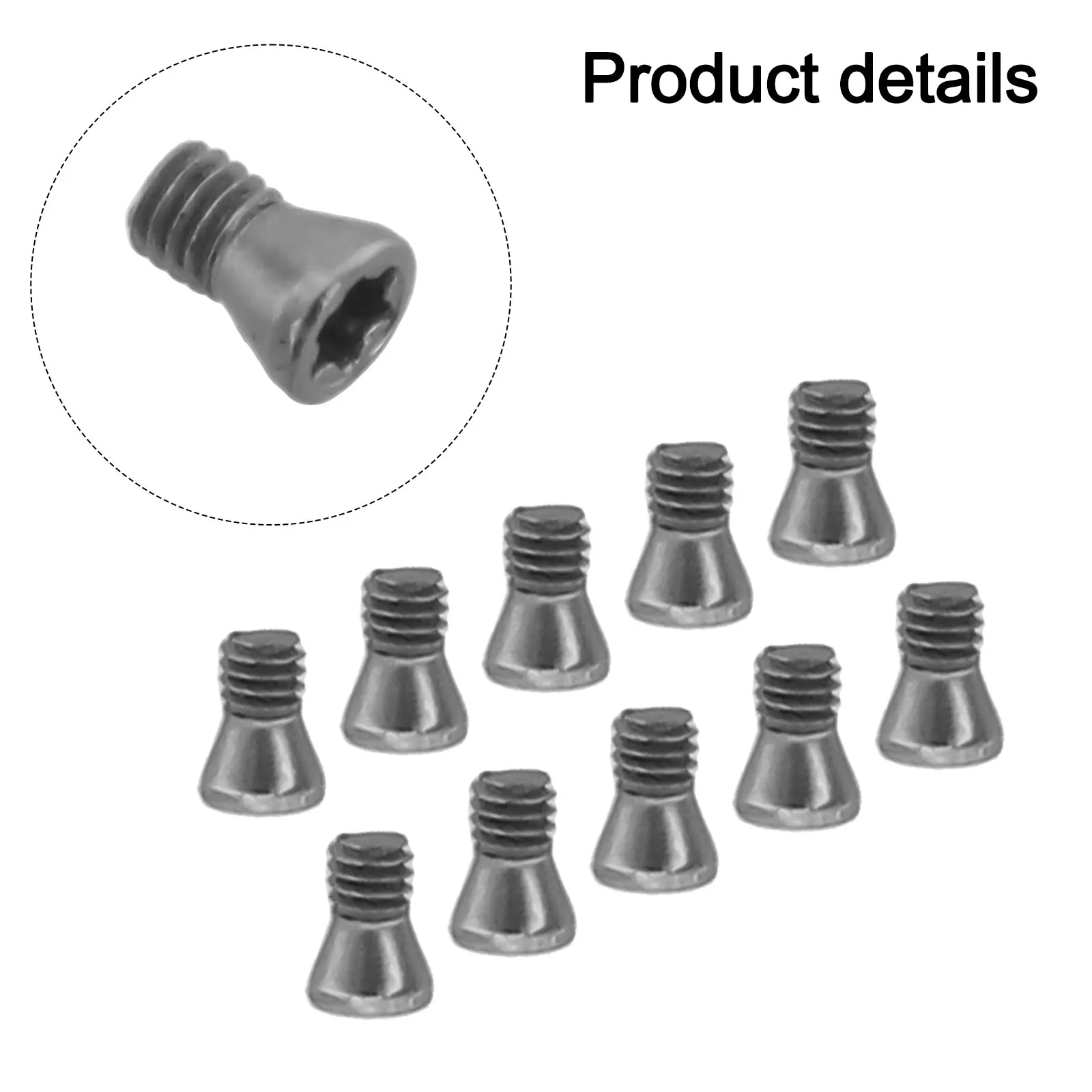 10 pz M2-M5 Viti Torx Per Sostituire Lame In Metallo Duro Utensili Per Tornio CNC Per Sostituire Lame In Metallo Duro Attrezzature Accessori