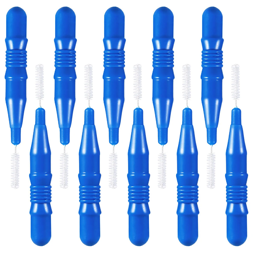 

50 pcs Interdental Brush 2.5Mm Deep Cleaning Bristles Hard To Reach Areas Fights Cavities Gingivitis Teeth Cleaning Tool Oral