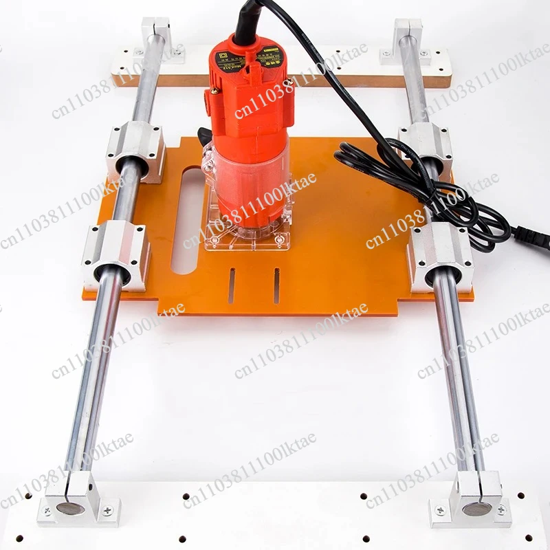 For 4inch Optical Axis Saw Electricity Circular Saw Edge Guide Cutting Wood Board Gypsum Board Trimming Cutting Woodworking Tool