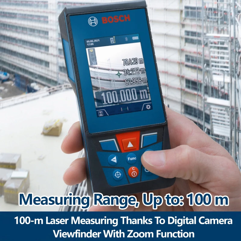 Bosch Professional Laser Rangefinder 30/40/50 Meters Electric Distance Meter Outdoor Measuring Instrument GLM50-27CG GLM100-25C