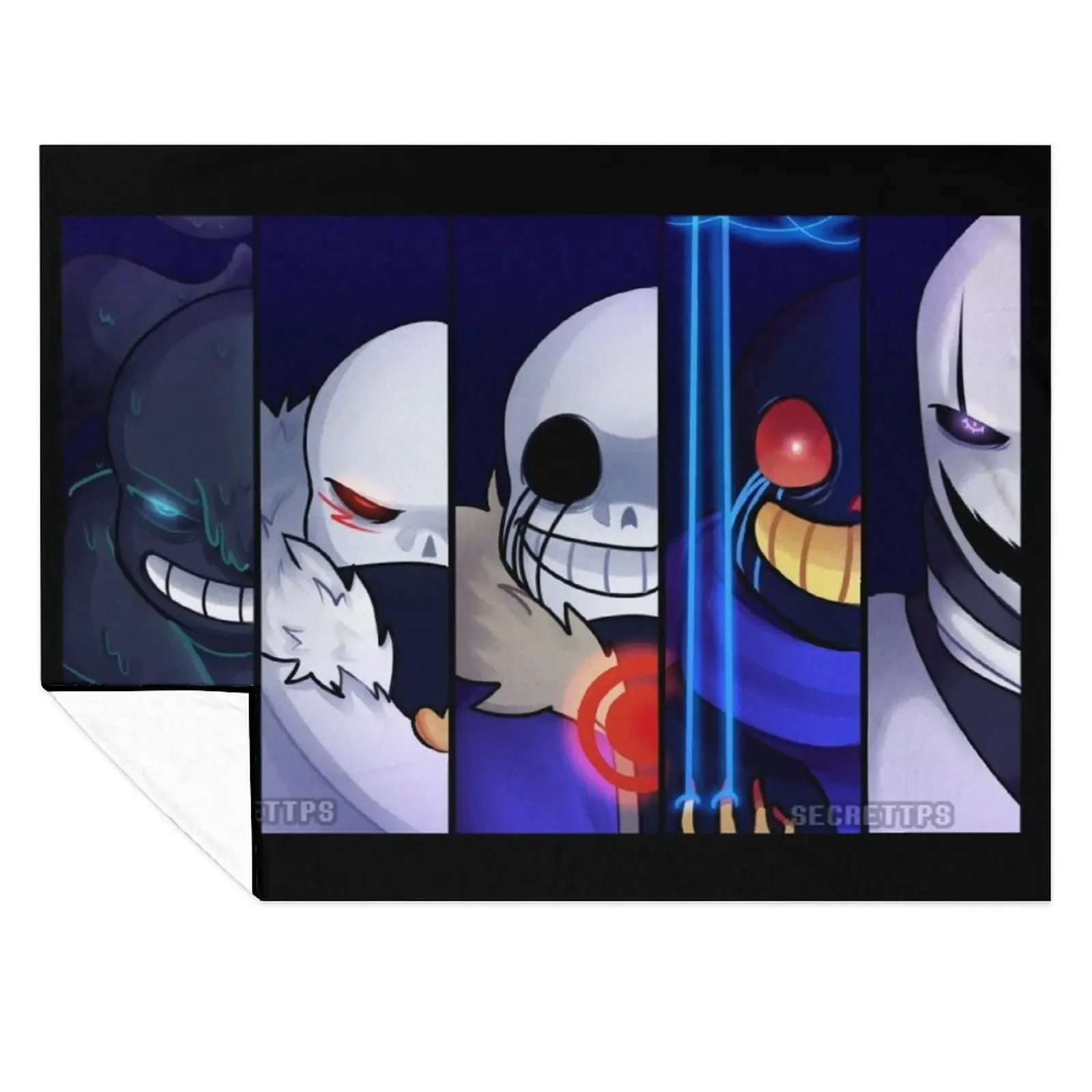 

Underverse Villains Throw Blanket For Sofa Thin decorative warm for winter Baby Blankets