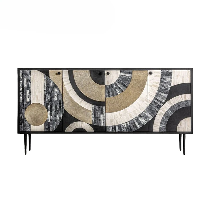 

Hotel lobby decorative cabinets, modern simple display cabinets