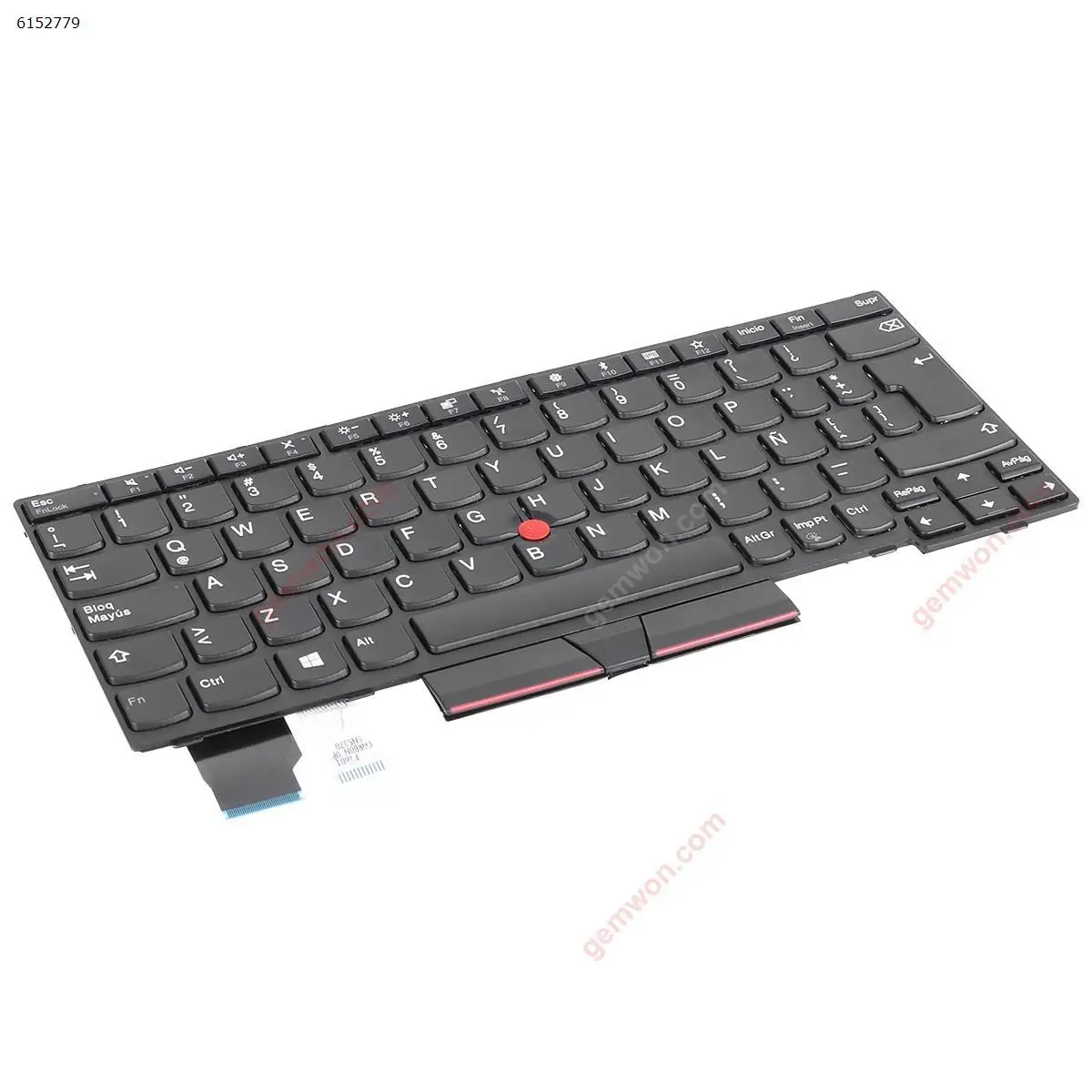 LA Laptop Keyboard for IBM Thinkpad X280 A285 X395 Black Frame with Point Stick