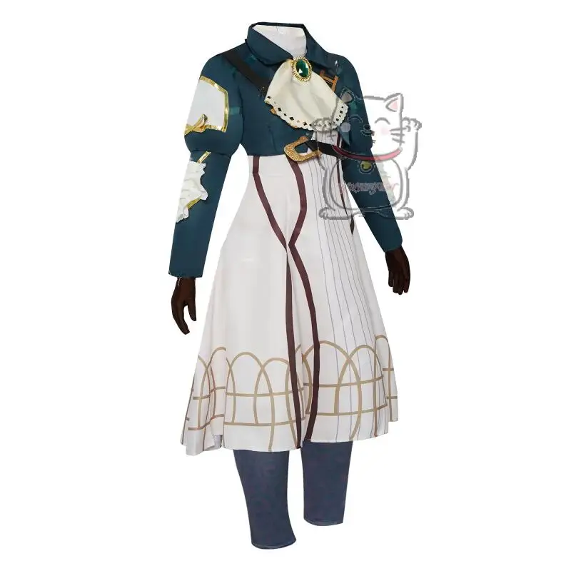

Carnival Halloween Carnival Cosplay Anime Violet Evergarden Pre holiday Carnival Fairy Dress Green New
