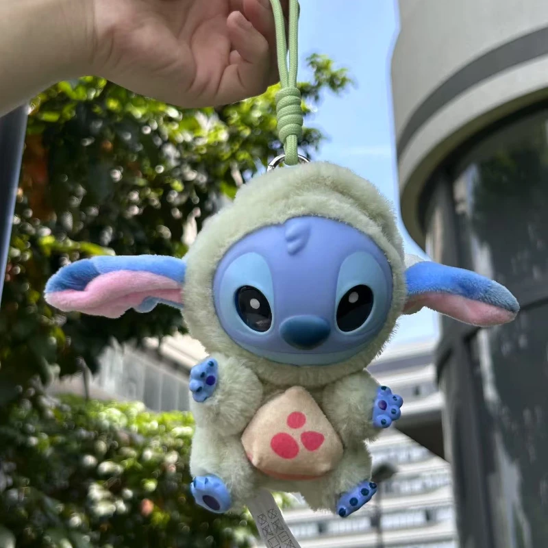 ديزني غرزة أكل شيء قبل النوم سلسلة صندوق أعمى أفخم لعبة من الفينيل لطيف دمية صندوق غامض حقيبة قلادة هدية الزخرفية