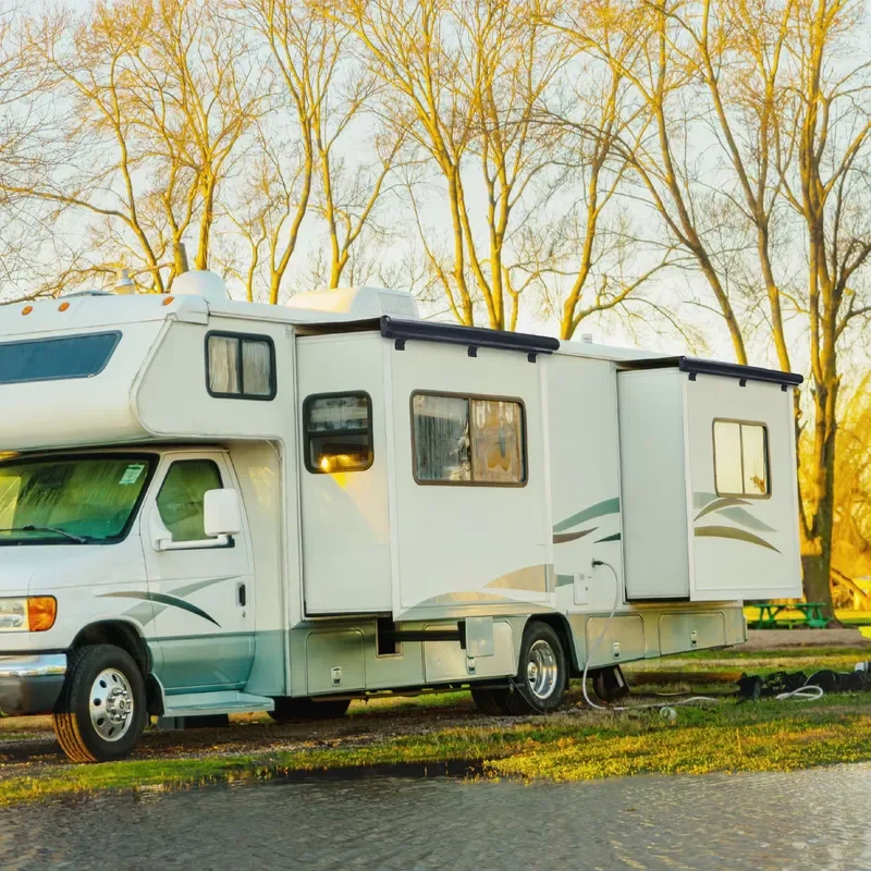 Full Cassette Slide Out Slider Topper Awning for Awnlux W5280 Caravans Campers RV Motorhome Exterior Accessory