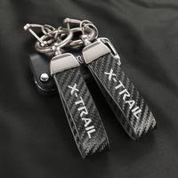 Car Carbon Fiber Keychain Car Accessories Tools For Nissan X-Trail  Xtrain X Train T30 T31 2007-2015 T32 2014-2022 T33 2021 N32