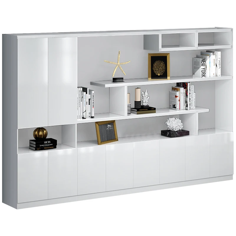 Simple modern data cabinet decorative cabinet office furniture floor cabinet bookcase filing cabinet locker