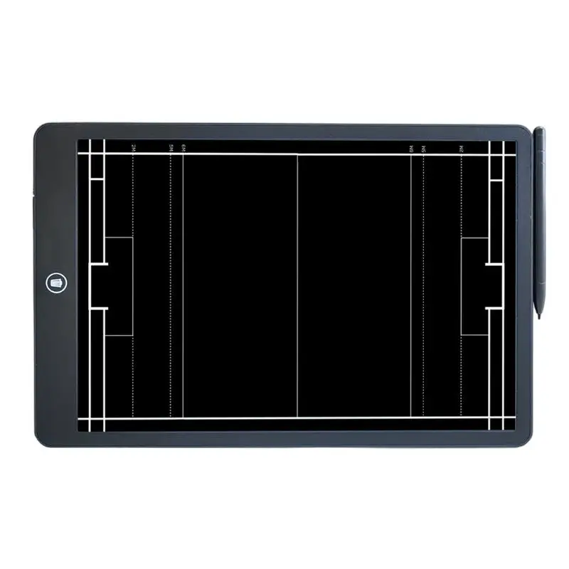 LCD Drawing Tablet 16 Inches Soccer Tactics Board Basketball Coaching Board Strategy LCD Writing Tablet Soccer Coaches Clipboard