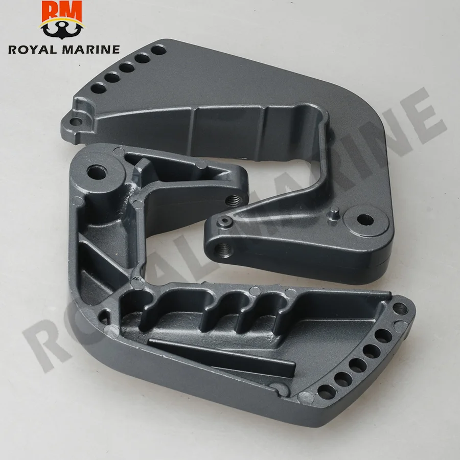 Clamp Bracket-Left 6E0-43111-02-8D 6E0-43112-01-4D for Yamaha 4HP 5HP 6HP Outboard Engine F4 F5 F6 Model 6L8-G3111-01-4D