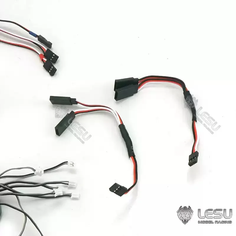 Controlador de luzes led para 1/14 tamiyay rc trator caminhão reboque basculante homem carro peças diy th17159