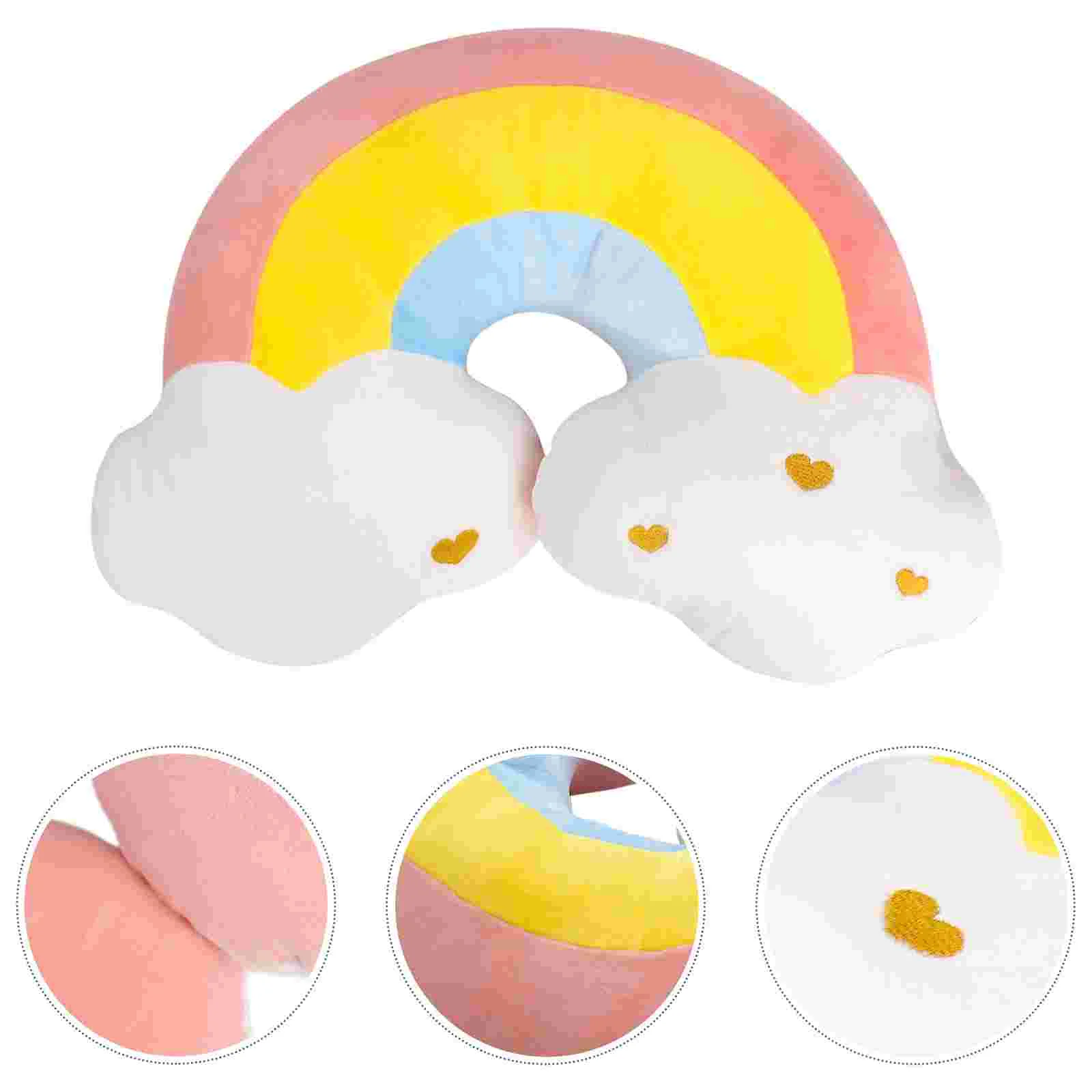 

Star Series Pillow Pillows for Couch Bed Rainbow Shape Cushion Shaped Cushions Lovely Children's Room Office