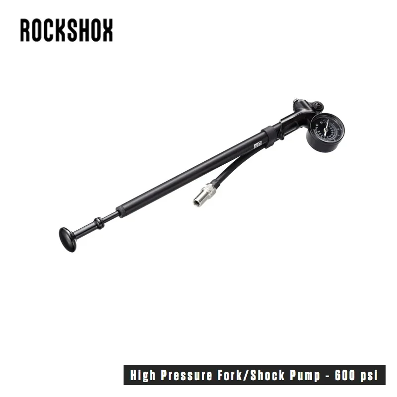 ROCKSHOX High Pressure Fork/Shock Pump - 600 psi Ideal for BoXXer  and rear shock service  TL-PUMP-HP6-A1