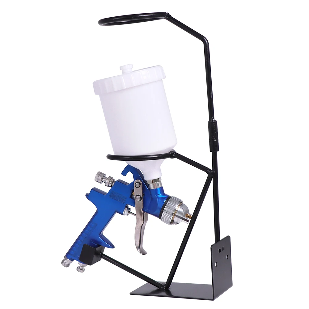 Car Paint Sprayer Stand Bracket Paper Funnel Rack Storage Rack Steel Spray Gun Accessories Spray Gun Holder Household