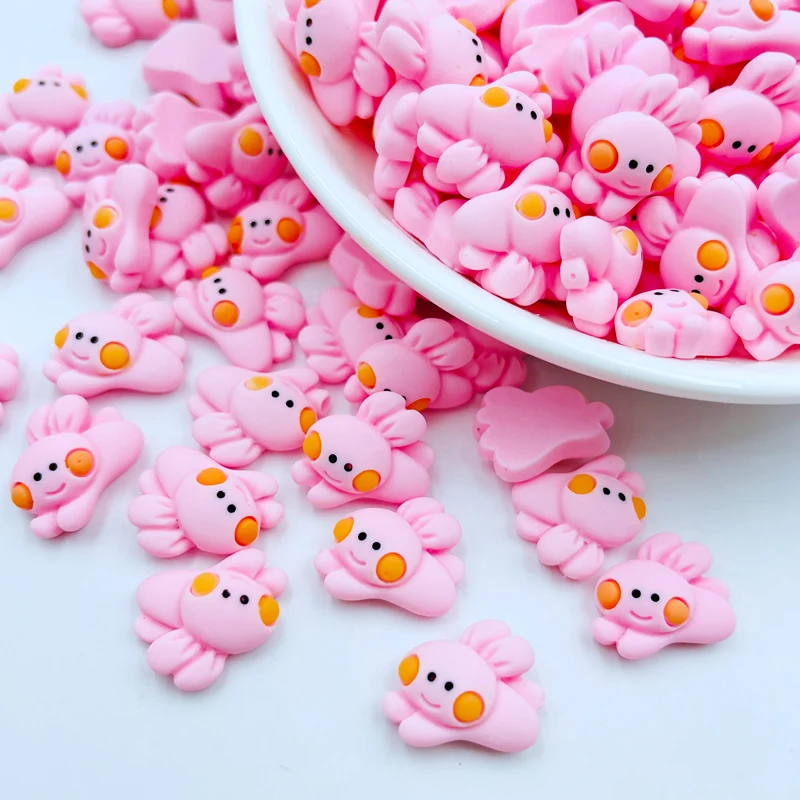 

20 Pcs New Kawaii Cute Cartoon Mini Rabbit Flat Back Resin Cabochons Scrapbooking DIY Jewelry Craft Decoration Accessorie J79
