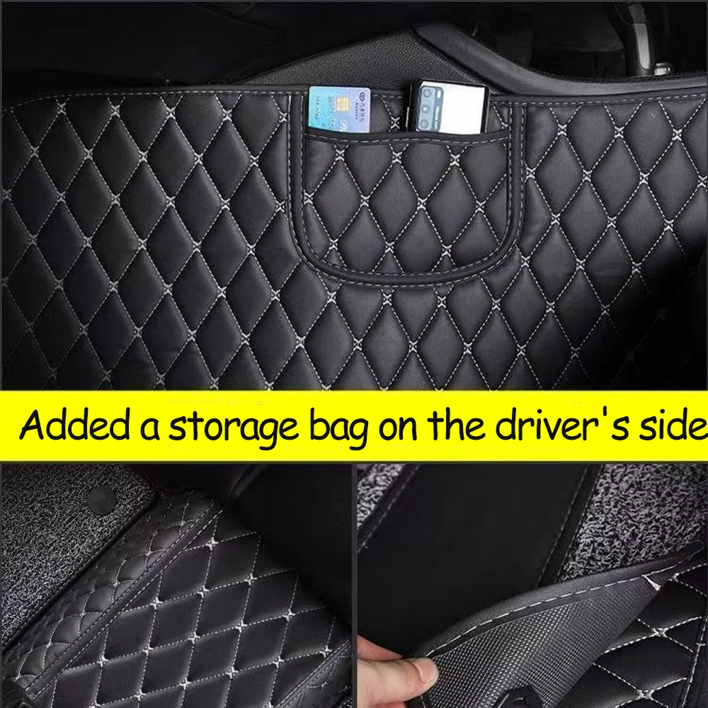 For BMW 3 Series F30 2011~2018 2012 2013 RHD LHD Car Floor Mats Scratch Resistant Carpets Pad Interior Protection Accessories - Image 6