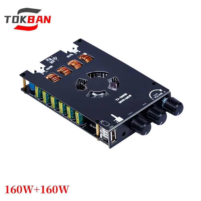 tokban-tda7498e-160w-2-20-チャンネルハイパワーアンプ-bluetooth-50-usb-デジタル-hifi-クラス-d-アンプ