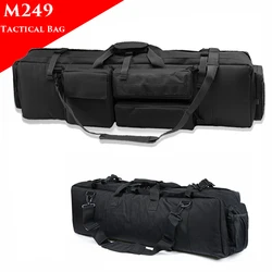 M249 Tactical Hunting Rifle Bag Gun Carry Shoulder Bag Airsoft Air Gun Bag Shooting Protection Case Nylon Bag