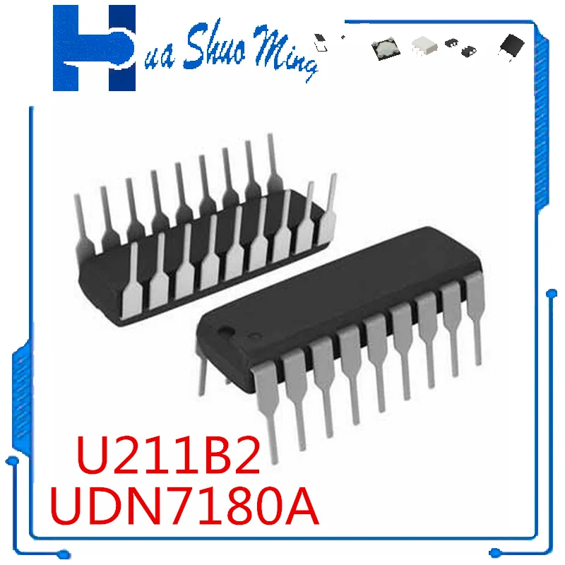 5Pcs/Lot  UDN7180A UDN7180 U211B U211B2 DIP18