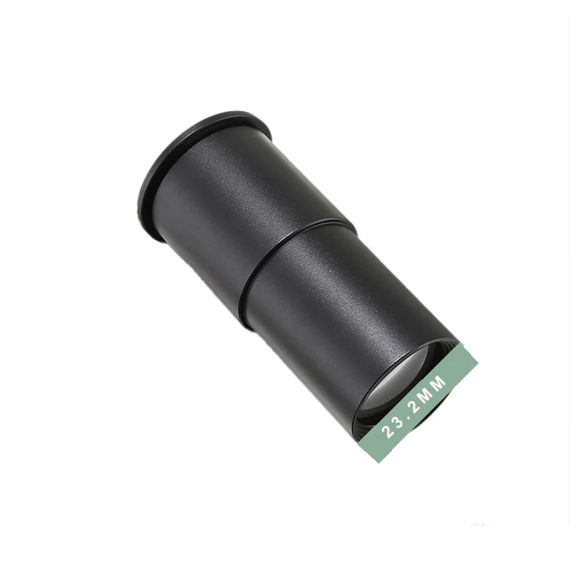 1 قطعة 23.2 مللي متر واجهة جبل حجم المجهر العدسة 5X 10X 12.5X 16X عدسة زجاجية بصرية العدسات ل المجاهر البيولوجية