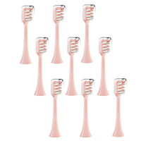 9PCS Replacement Brush Heads for SOOCAS V1 V2 X3 X3U X5 D2 D3 SOOCARE Sonic Electric Toothbrush Head Soft Bristle,C