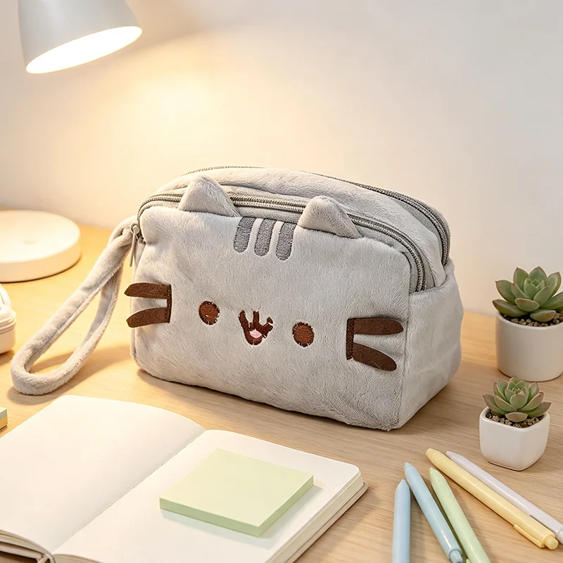 Pencil Case Large - Kotak Pensil Kartun Kucing Gemuk Pusheen