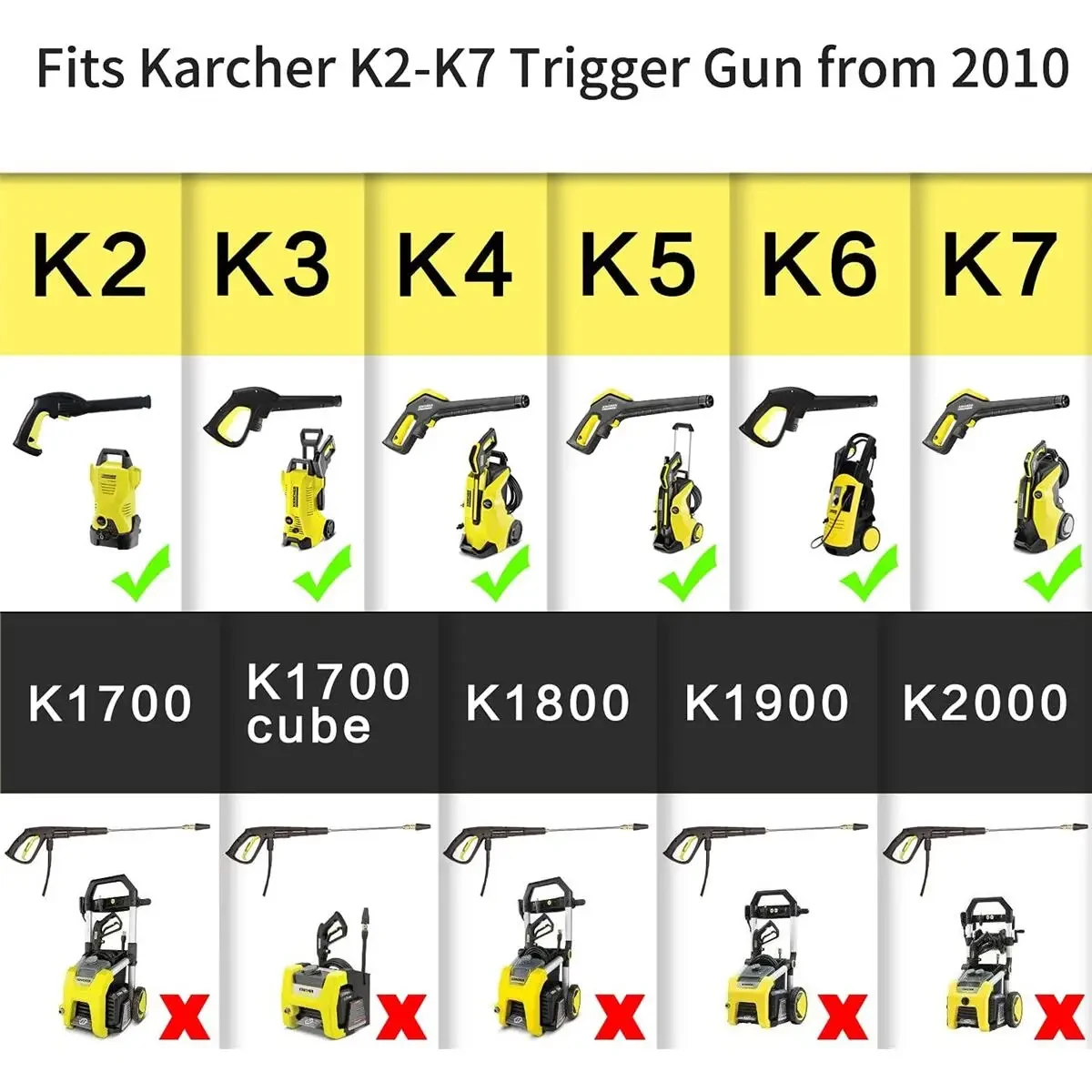 スプレーノズル付きエクステンダーロッド,k3,k4,k5,k7