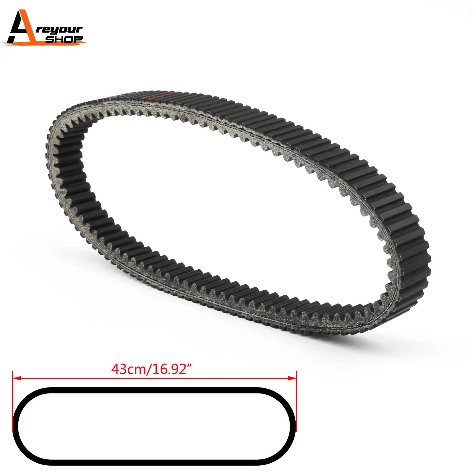 Areyourshop 59011-0043 For Kawasaki KRF800 Teryx4 Camo Teryx 800 2016-2018 2017 Transmission Drive Clutch Belt