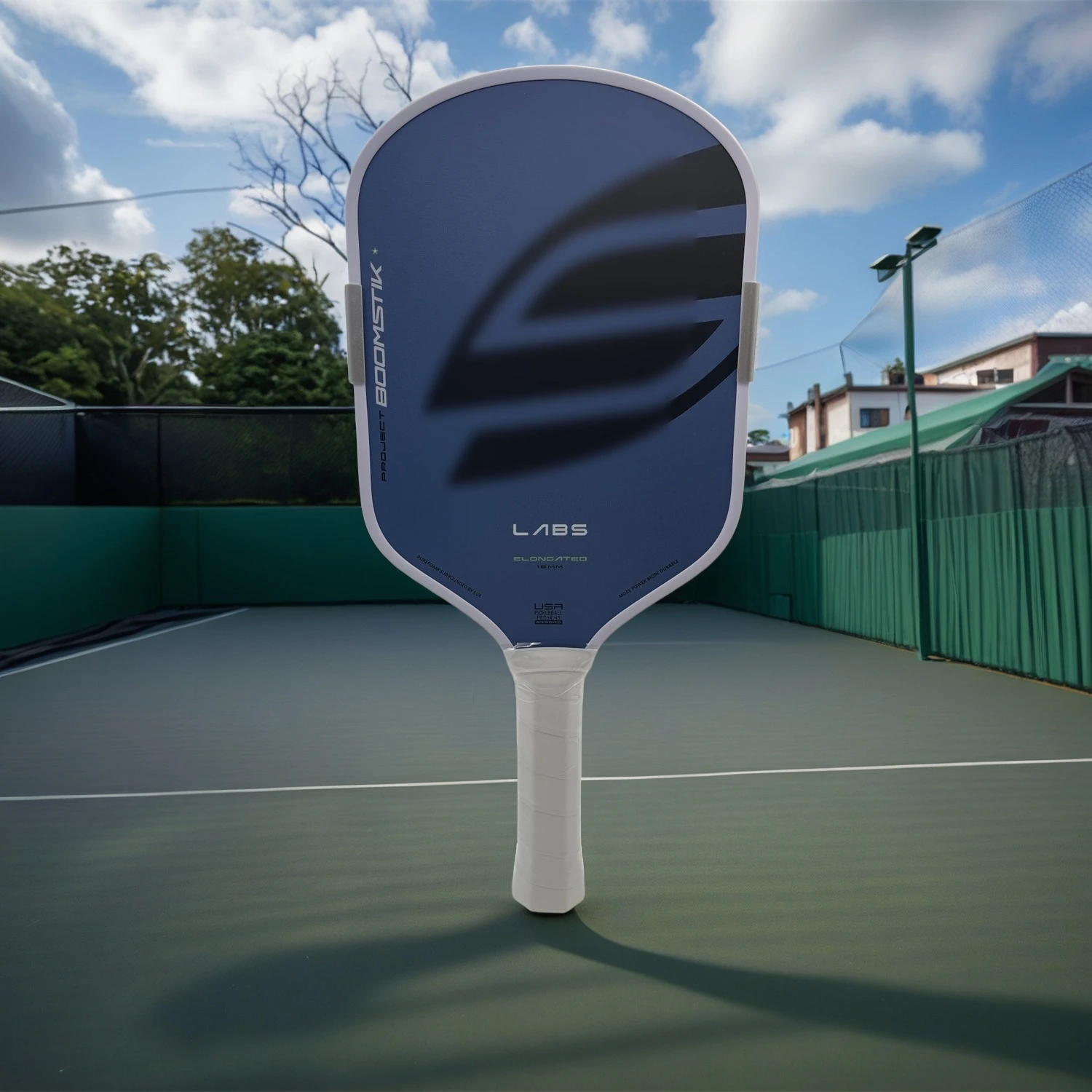 

Boom Summit Limited Version Pickleball Paddle 16mm Foam Core Never Broken BoomCore Foam Interior Carbon Fiber Surface