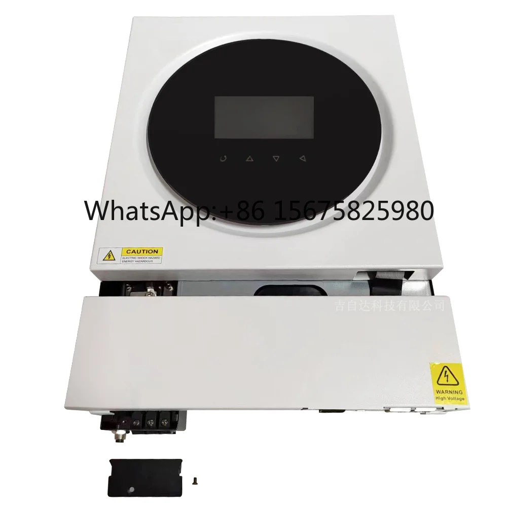 Solar Hybrid Inverter 4KW 6KW 24V 48V Pure Sine Wave MPPT 60-450VDC Wide PV Dual Output