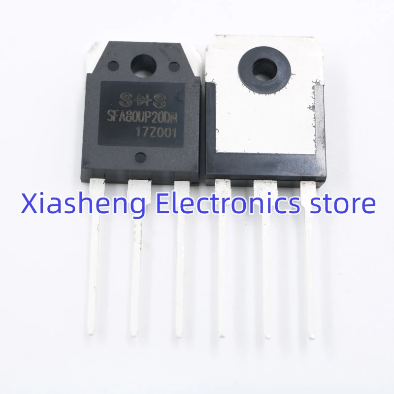 100% New and Original 5Pcs SFA80UP20DN TO-3P 80A 200V Fast Recovery Diode Good Quality