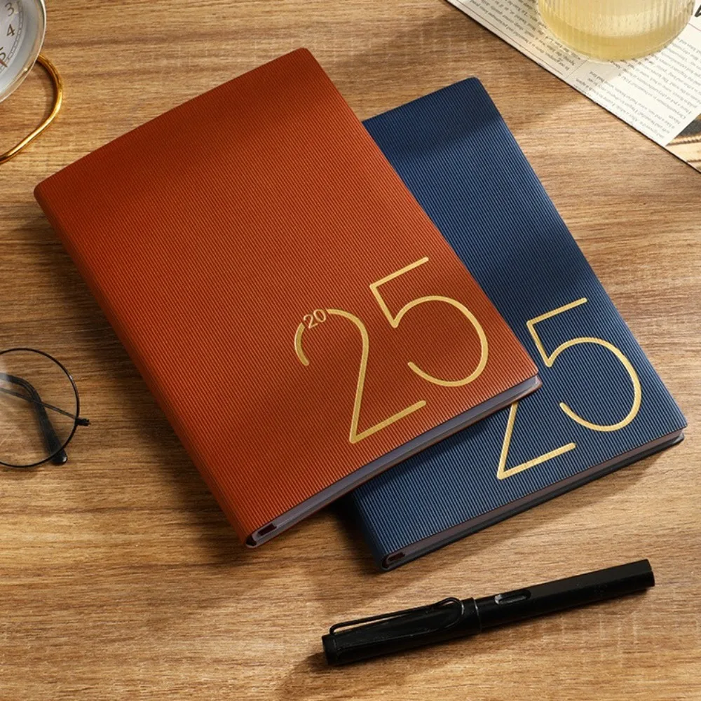 

A5 2025 Planner Notebooks 365 Days 2025 English Agenda Diary Writing Pads Note Book 400pages 2025 English Agenda Stationery