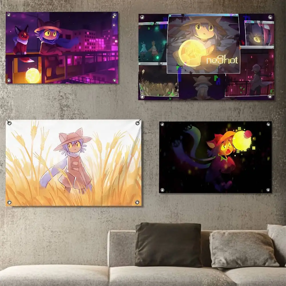 

The World OneShot Niko Flags for party living room camping bedroom carnival booth interior decorations