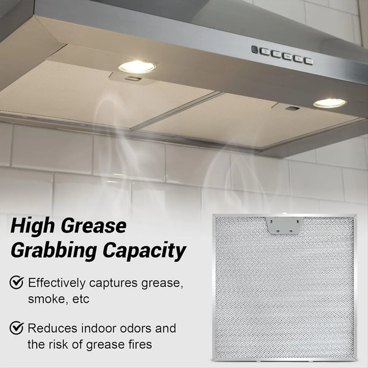 2026 + 2 قطعة WB02X24872 شفاط المطبخ مرشح الشحوم ل شفاط المطبخ JVW5301BJTS JVW5301EJES JVW5301FJDS JVW5301SJSS JVW5301SJ1SS #2