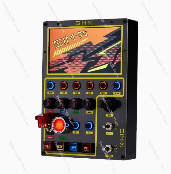 

Центральный блок управления гоночным симулятором RGB Dazzle Color Instrument Control Box для Logitech Thrustmaster для Simid Simagic Fanatec